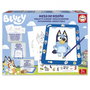 Educa Borrás Mesa de Diseño Bluey 20005 Mesa de Luz para Dibujar y Decorar con Adhesivos