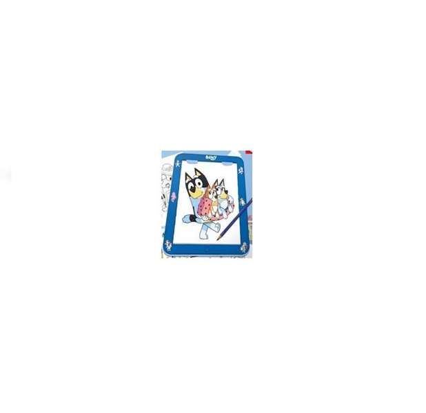 Educa Borrás Mesa de Diseño Bluey con Luz