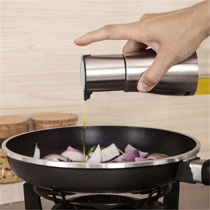 Quttin Set 4 Dispensadores Inox con Soporte - 16 cm ancho x 23 cm alto x 21.4 cm largo (8 Unidades)