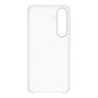 Samsung Funda Clear Case Galaxy S25 EF-QS931CTEGWW, Transparente, TPU reciclado, Resistente a golpes y caídas, Protección de 6.2"