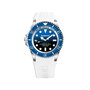 Bobroff BF0003iba-BFSTB Reloj Automático con Esfera Azul y Correa Blanca