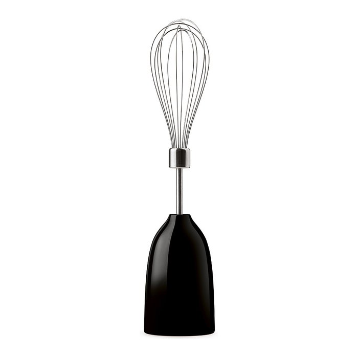 Smeg HBF03BLEU Batidora de Inmersión 700 W 1.4 L Negro - Con Turbo, Picadora y Accesorios Apta Lavavajillas - Cable 1.5 m