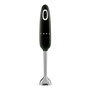 Smeg HBF03BLEU Batidora de Inmersión 700 W 1.4 L Negro - Con Turbo, Picadora y Accesorios Apta Lavavajillas - Cable 1.5 m