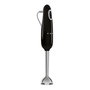 Smeg HBF03BLEU Batidora de Inmersión 700 W 1.4 L Negro - Con Turbo, Picadora y Accesorios Apta Lavavajillas - Cable 1.5 m