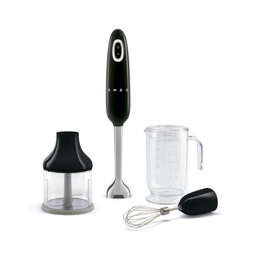 Smeg HBF03BLEU Batidora de inmersión Negro