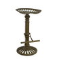 DKD Home Decor Taburete de Metal Dorado 44x33x82 cm