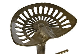 DKD Home Decor Taburete Vintage Dorado Metal 44 x 82 x 33 cm