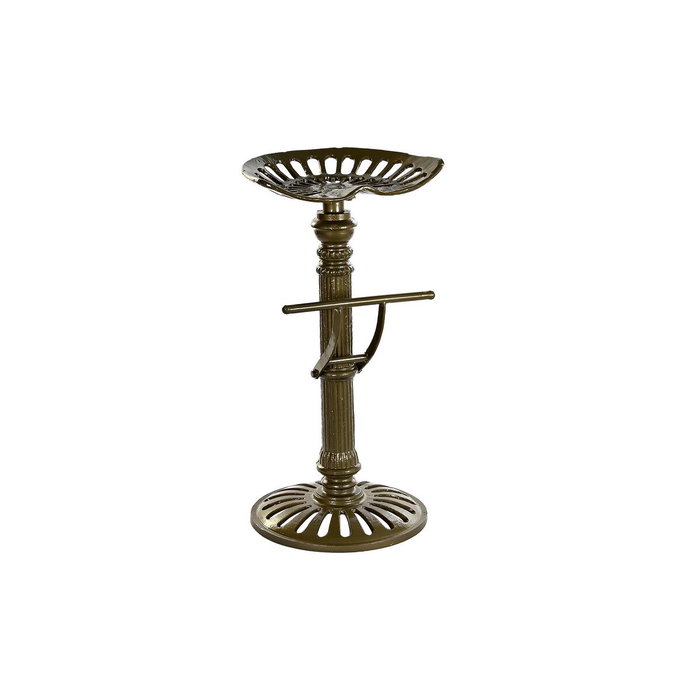 DKD Home Decor Taburete de Metal Dorado 44x33x82 cm DKD Home Decor Taburete de Metal Dorado 44x33x82 cm