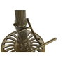 DKD Home Decor Taburete de Metal Dorado 44x33x82 cm