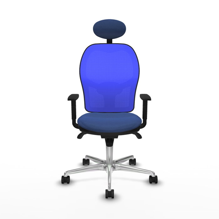PIQUERAS Y CRESPO Silla de oficina Jorquera Azul Marino y Azul PIQUERAS Y CRESPO Silla de oficina Jorquera Azul Marino y Azul