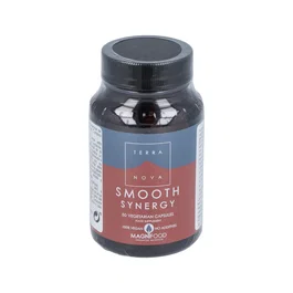 Terranova Sinergia Tranquila - Complemento Alimenticio con Complejo de Vitaminas B, Magnesio, Ashwagandha y Ginseng Americano para Sistema Nervioso - 50 Cápsulas Vegetales