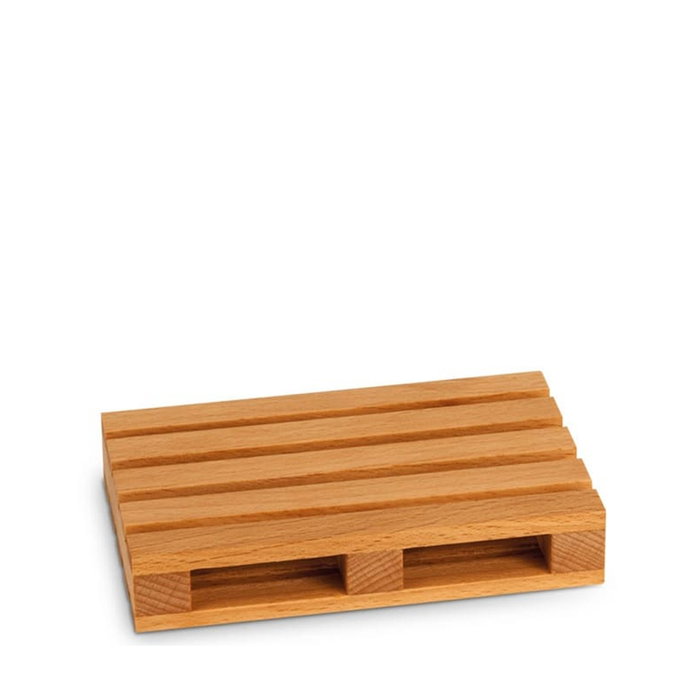 Supreminox Mini Palet de Madera, Modelo Palet, Set de 3, Dimensiones 20x12x3.5 cm, para Buffet y Exposición