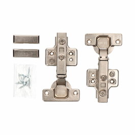 Edm Bisagra de cazoleta recta modelo BC05 con soft-close, 35 mm, 2 uds