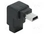 DeLOCK Adaptador USB-B mini de 5 pines con diseño angulado de 90°