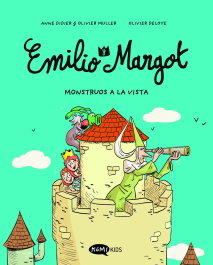 KOMIKIDS Emilio y Margot 8 Monstruos a la vista