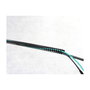 DeLOCK Canaleta flexible autoadhesiva y atornillable 25 x 26 mm - 50 cm, negro