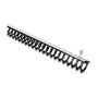 DeLOCK Canaleta flexible autoadhesiva y atornillable 25 x 26 mm - 50 cm, negro