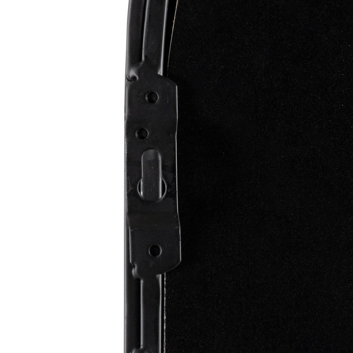 Espejo Negro Metal-Cristal Decoración 45 X 1,50 X 155 cm