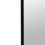 Espejo Negro Metal-Cristal Decoración 45 X 1,50 X 155 cm