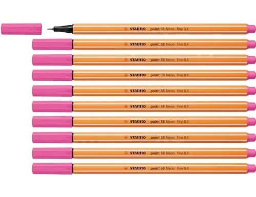 Stabilo Point 88 Rotulador Rosa Neón 0,4 mm Stabilo Point 88 Rotulador Rosa Neón 0,4 mm