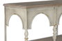 DKD Home Decor Estanteria Neoclasico Blanco Natural Metal 159 x 36.5 x 91 cm 2 Estantes