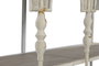 DKD Home Decor Estanteria Neoclasico Blanco Natural Metal 159 x 36.5 x 91 cm 2 Estantes