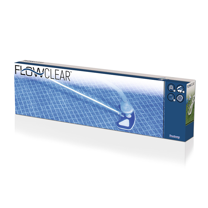 Bestway Kit Mantenimiento Piscina Conex. Depuradora Palo 279 cm Piscina y Jardin 58234