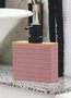 Mijölnir SBN0043 Dispensador de Jabón de Poliresina Rosa para Baño y Cocina
