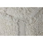 DKD Home Decor Reposapiés Lana Algodón 45x45x45 Relieve Crudo