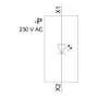 Siemens 3SU1401-1BF20-3AA0 Módulo LED Rojo