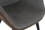 DKD Home Decor Silla PU Metal Marrón
