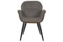 DKD Home Decor Silla PU Metal Marrón