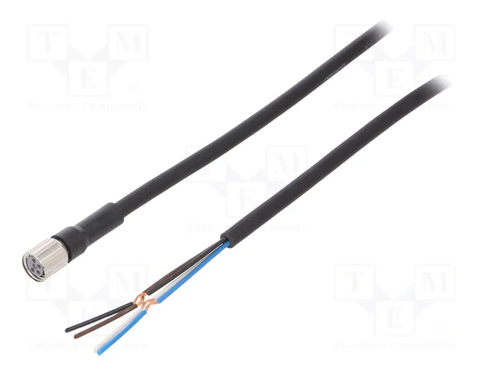 OMRON XS3F-M8PUR4S2M Cable para sensores M8 hembra recto 2m OMRON XS3F-M8PUR4S2M Cable para sensores M8 hembra recto 2m