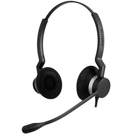 Jabra BIZ 2300 Duo Headset Dual USB-A con Cancelación de Ruido - Negro / 2399-823-109