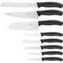 Victorinox Classic Knife Block 8 pcs. de 8 piezas con bloque de madera de haya