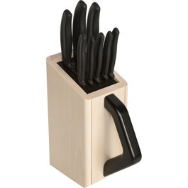Victorinox Classic Knife Block 8 pcs. de 8 piezas con bloque de madera de haya