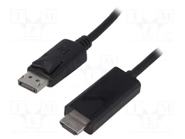 QOLTEC Cable DisplayPort a HDMI 4K UHD 2m