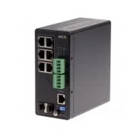 Axis Switch Gestionado Gigabit PoE 01633-001, 4 Puertos (2 SFP), 240W Total / 60W por Puerto, Industrial, Diseño Robusto -40°C a 75°C