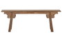 DKD Home Decor Descalzadora de Teca Reciclada 140x18x50 Natural