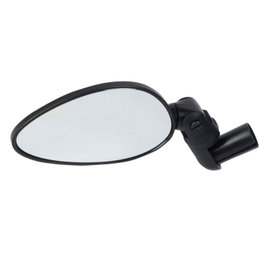 Zéfal Espejo para Manillar Cyclop, Universal, Convexo, Irrompible, Ajustable, Plegable, para MTB Trekking Bicicleta de Carretera