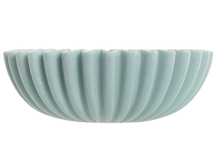 DKD Home Decor Set de 2 Centros de Mesa de Resina Azul Marino y Turquesa