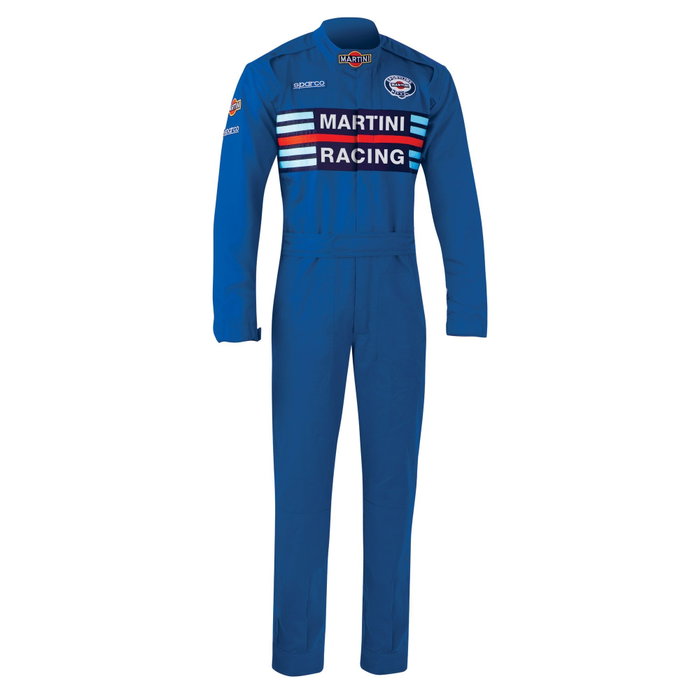 Sparco Traje de Mecanico MS-4 Martini-R Azul Talla L Sparco Traje de Mecanico MS-4 Martini-R Azul Talla L
