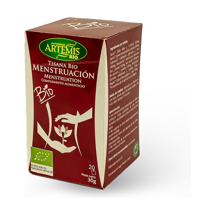 Artemis Tisana Menstruación Bio 20 Filtros Artemis Tisana Menstruación Bio 20 Filtros