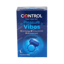Toys Pleasure Vibes Control Anillo Vibador para Hombre, Anillo Vibrador Recargable y Silencioso con Mando a Distancia, Juguete Íntimo para Parejas