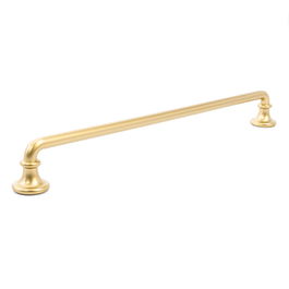 Giusti Tirador Zamak Modelo Clovis Acabado Oro Satinado Dist. Agujero 256Mm