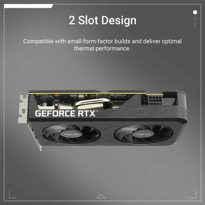 Asus Dual GeForce RTX 5050 OC 8 GB GDDR6 Negro Asus Dual GeForce RTX 5050 OC 8 GB GDDR6 Negro