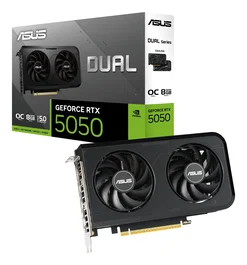 Asus Dual GeForce RTX 5050 OC 8GB GDDR6 Negro