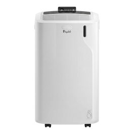 De'Longhi PAC EM82 Climatizador Móvil Monobloc, 9400 BTU/h, 2400 W, Enfriamiento y Deshumidificador, 43 l/h, Blanco