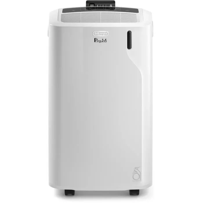 De'Longhi PAC EM82K.1 Aire Acondicionado Móvil 2400W, Deshumidificador, 9400 Btu/h, Gas R290, 3 Velocidades, Ref DEL8004399020078 De'Longhi PAC EM82K.1 Aire Acondicionado Móvil 2400W, Deshumidificador, 9400 Btu/h, Gas R290, 3 Velocidades, Ref DEL8004399020078