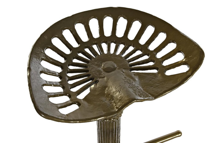 DKD Home Decor Taburete Vintage Dorado Metal 44 x 82 x 33 cm